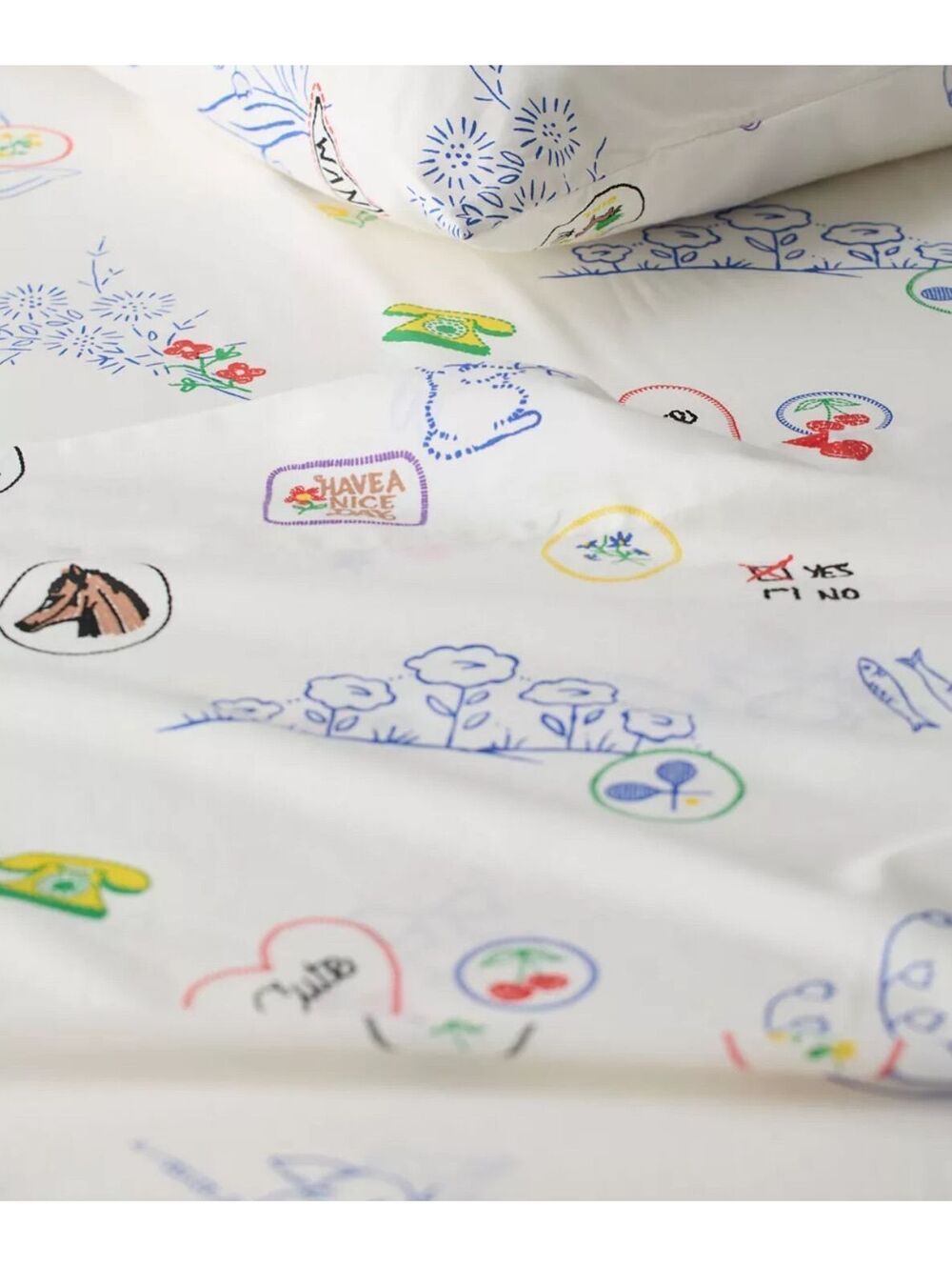 NWT URBAN OUTFITTERS HOME PATCHES SHEET SET